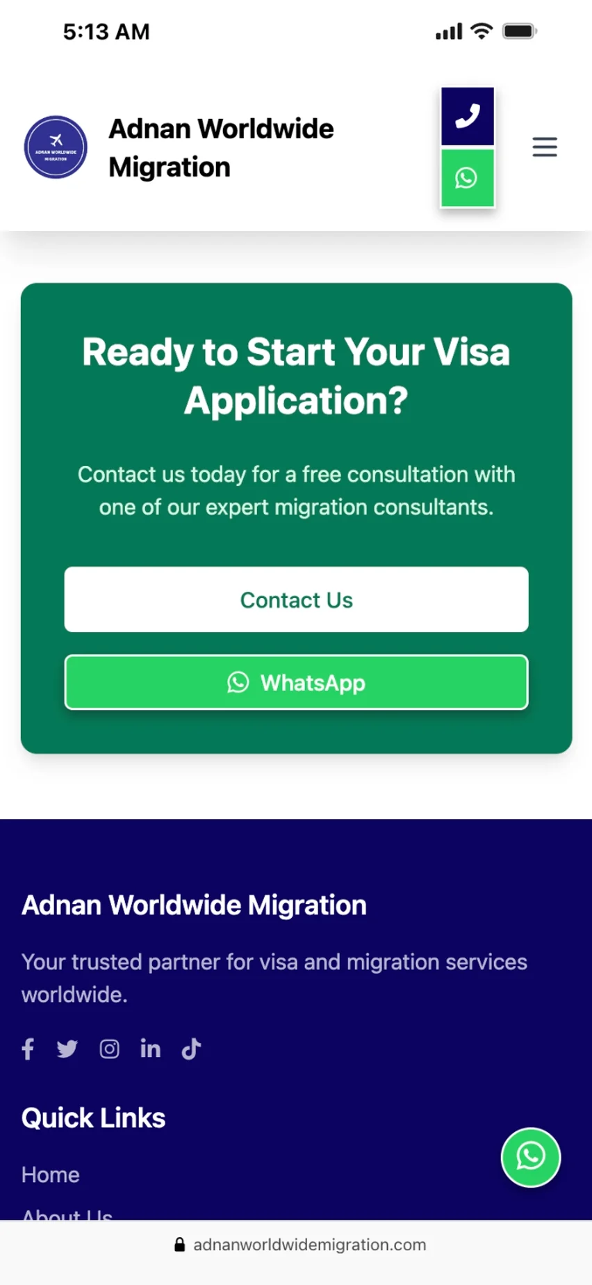 Consultation Booking